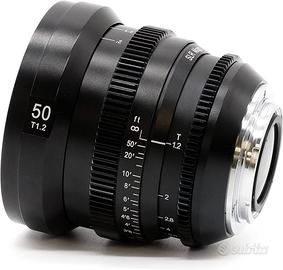 Lenti cine SRL magic Attacco Sony E mount