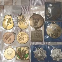 medaglie calcio bronzo 