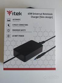 Alimentatore Universale per Notebook 65W Itek