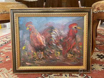 Dipinto a olio di Bruno Donadel