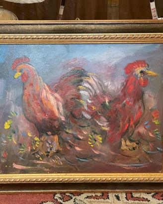Dipinto a olio di Bruno Donadel