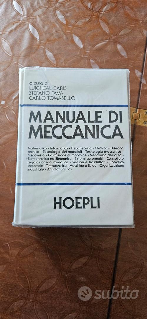 9788820366452 Manuale di meccanica Caligaris Fava Tomasello