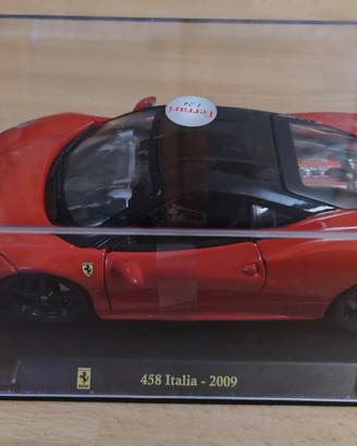 Modellino Bburago Ferrari 458 Italia 2009