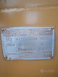 Pala cingolata 953 caterpillar