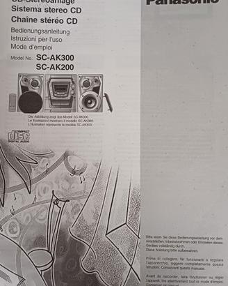 Stereo Panasonic 