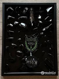Quadro con Bottiglia Dom Perignon Luminous