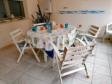 Trivano con cortile privato