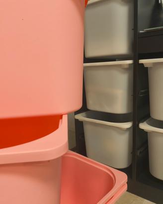 contenitore Ikea 40x30 rosa 