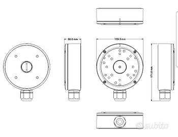 Supporto Telecamere Vimar cod. 46922.041