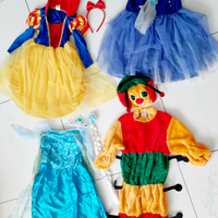 VESTITI CARNEVALE 3-4-5-6 anni