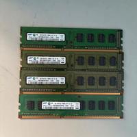 4x Samsung DDR3 1GB PC3-10600 RAM