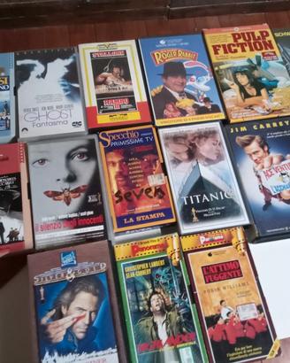15 vhs film anni 80/90