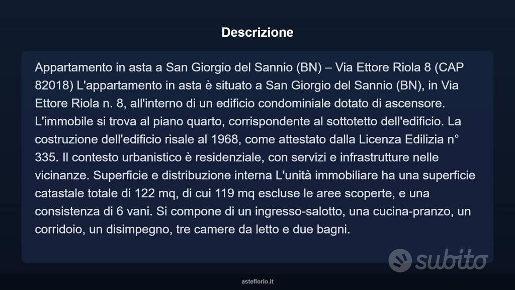 Appartamento – San Giorgio del Sannio, Ginestra, Benevento - Vista 3