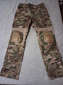 pantaloni airsoft camo