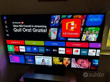 LG C4 65 pollici oled come nuovo