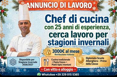 Chef professionista