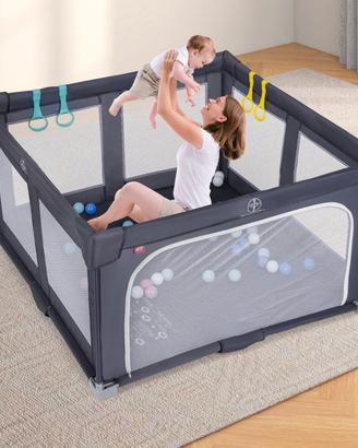 Box bambini pieghevole LIFEZEAL 124 x 124 x 70 cm