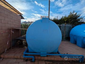 Serbatoio acqua in plastica