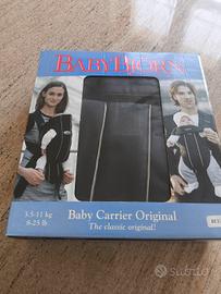 Marsupio porta bebè BabyBjorn blu
