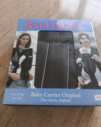 Marsupio porta bebè BabyBjorn blu
