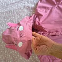 giacca impermeabile bambina poco piano