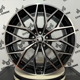 Cerchi in lega Skoda Fabia Kamiq Scala Praktik 18