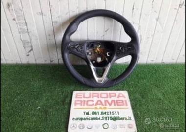 Volante Sterzo in pelle originale con comandi Opel