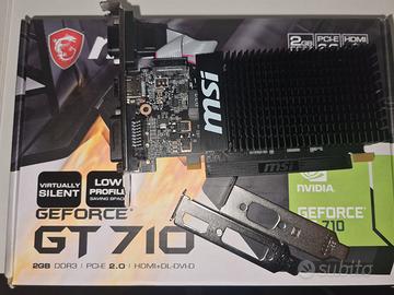 Scheda video NVIDIA  MSI GeForce GT710 2GB