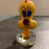 Canarino in vetro altezza  19 cm