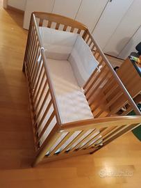 Lettino in legno  chiaro MIBB