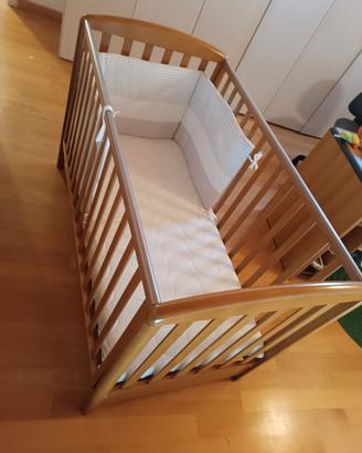 Lettino in legno  chiaro MIBB