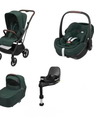 Passeggino Leona “trio + isofix”
