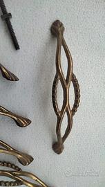 Maniglie ottone vintage