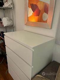 Cassettiera Ikea Malm 4 scomparti