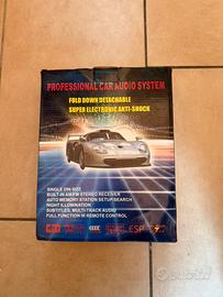 Stereo Auto CD/MP3 Single DIN - Con Telecomando