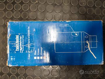 Terminale scarico illuminato a led