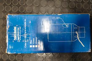 Terminale scarico illuminato a led