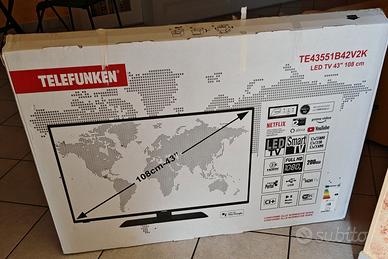 TV 43" Telefunken