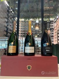 Champagne Bollinger Magnum - Tris in stock