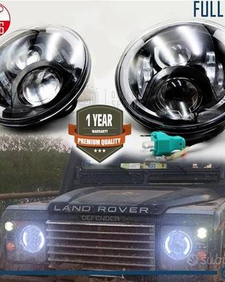 Coppia Fari LED LAND ROVER DEFENDER H4 OMOLOGATO