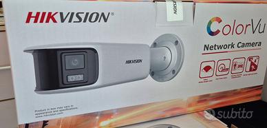 videocamera ip hikvision colorvu visione 180 gradi