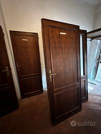 4 porte interne in legno (tamburate)