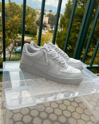 Nike Air Force 1 Uomo 42 Bianche Nuove Originali