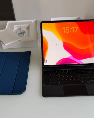 iPad Pro 12.9 6gen M2,256GB Wifi+cellular tastiera