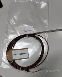 Sonda a termocoppia tipo T 3mm cavo da 3m Nuova.