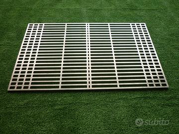 GRIGLIA DI COTTURA UNIVERSALE INOX 60X40 - ilSimo