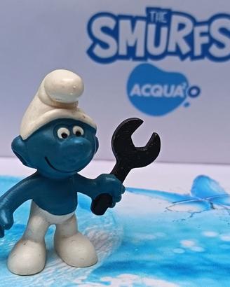 Puffi Puffo Meccanico Bianco 20012  Mechanic varia