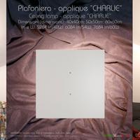 Plafoniera-Applique CHARLIE a luce indiretta