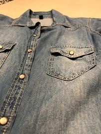 Camicia colore jeans