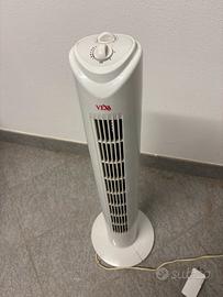 Ventilatore a torre Vexa funzionante 3 velocità